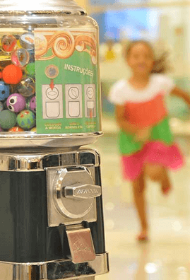 Gira Kids - Maquinas Vending Machine, Venda e Consignação, Brinquedos para Festa